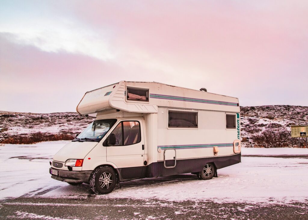 Motorhome no inverno