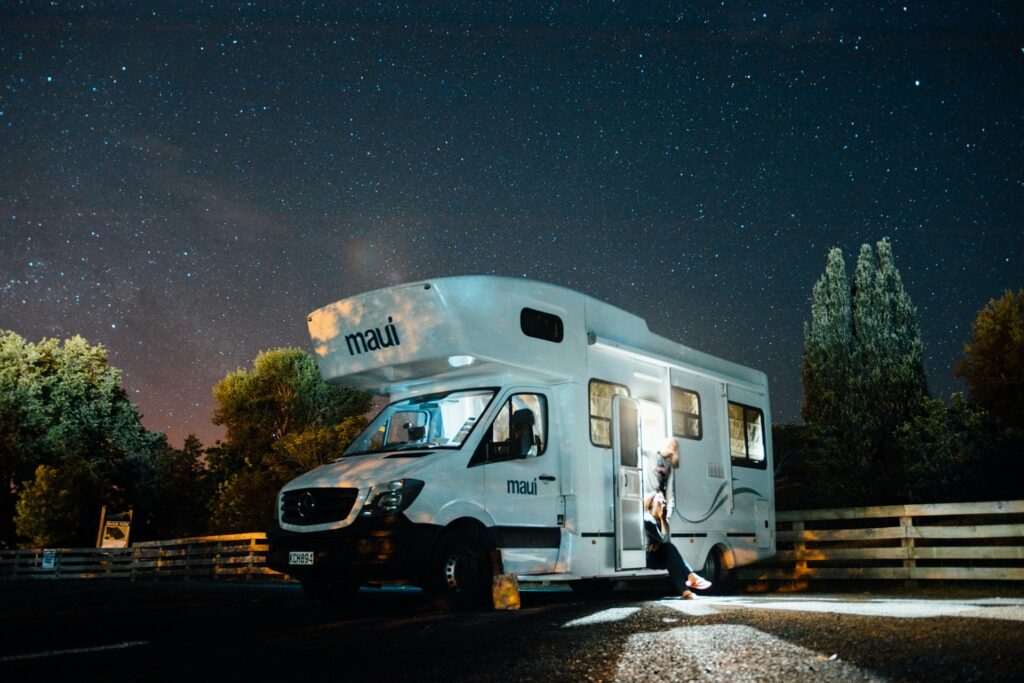 motorhome no inverno