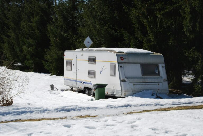 motorhome no inverno