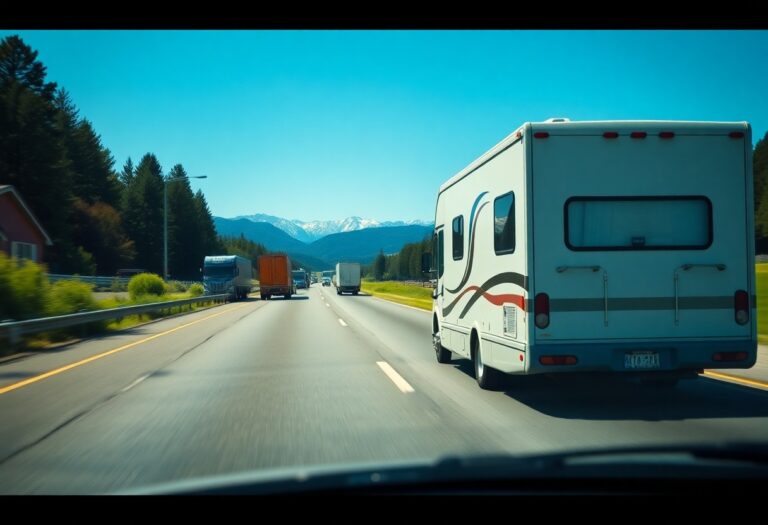 Melhores práticas para dirigir motorhomes em rodovias de pista simples com alto fluxo de caminhões