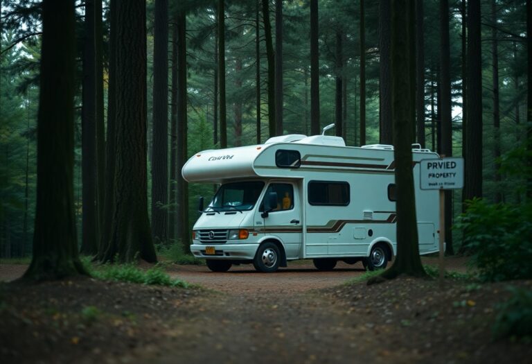 Alternativas para manter a segurança do motorhome estacionado em locais isolados por longos períodos