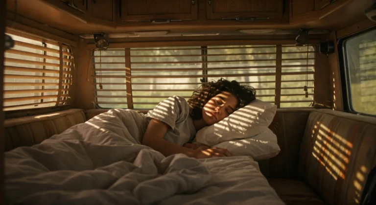 Dormir dentro de motorhome