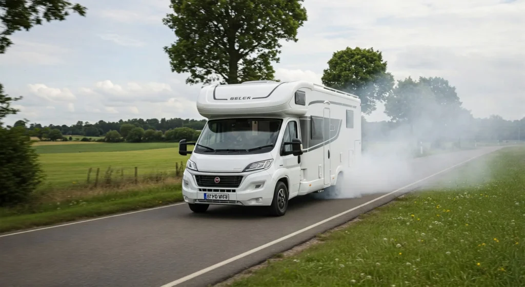 freios do motorhome superaquecendo