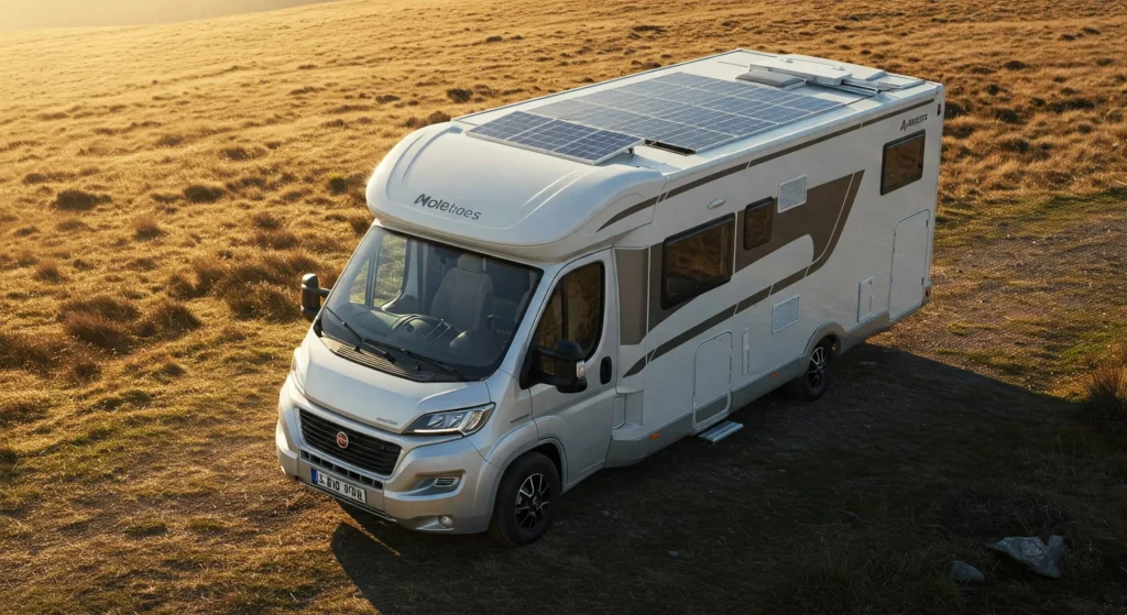 motorhome com painel solar 2