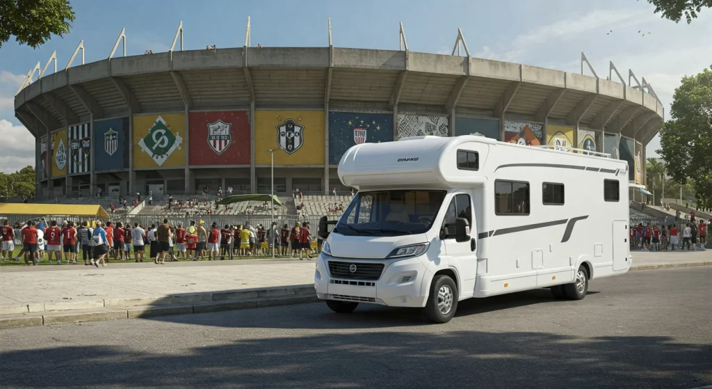 motorhome pra eventos esportivos
