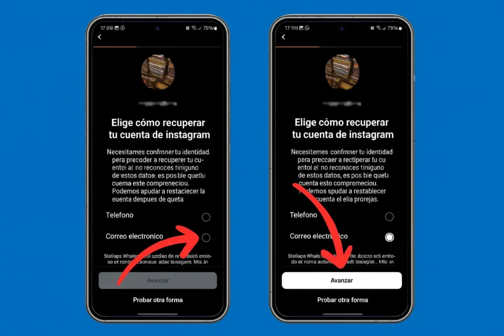 Recuperar Cuenta de Instagram